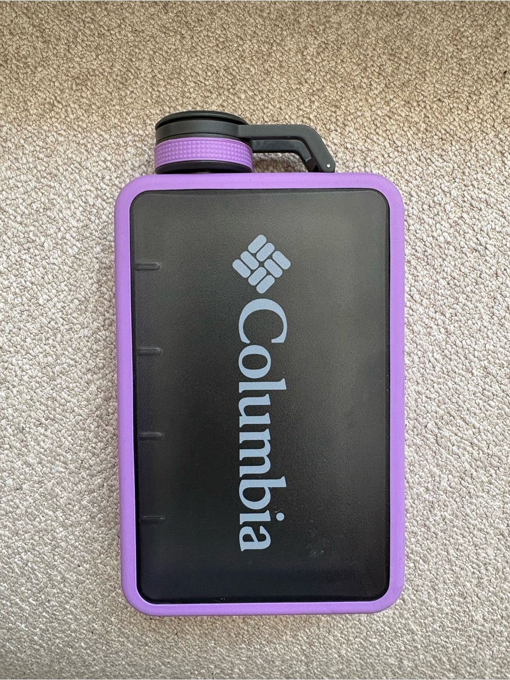 NEW WITHOUT TAGS - Columbia 10 Oz Purple Flask